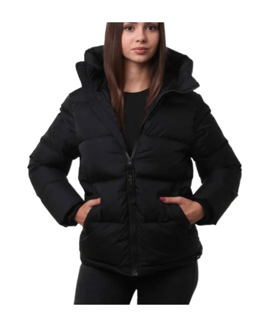 Zip-Up Hooded Padded Coat