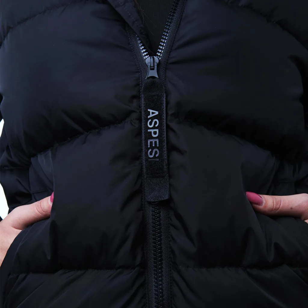 Zip-Up Hooded Padded Coat