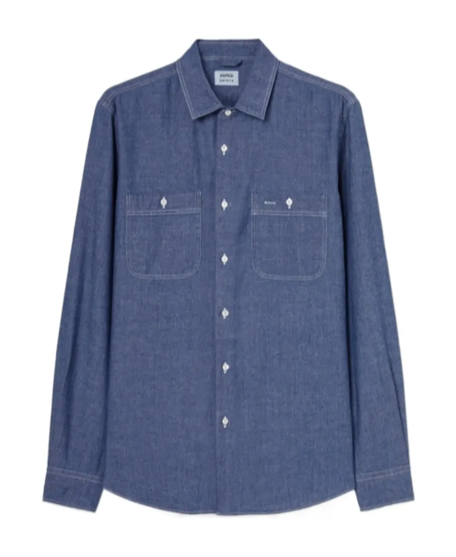 Chest-Pocket Long-Sleeve Shirt