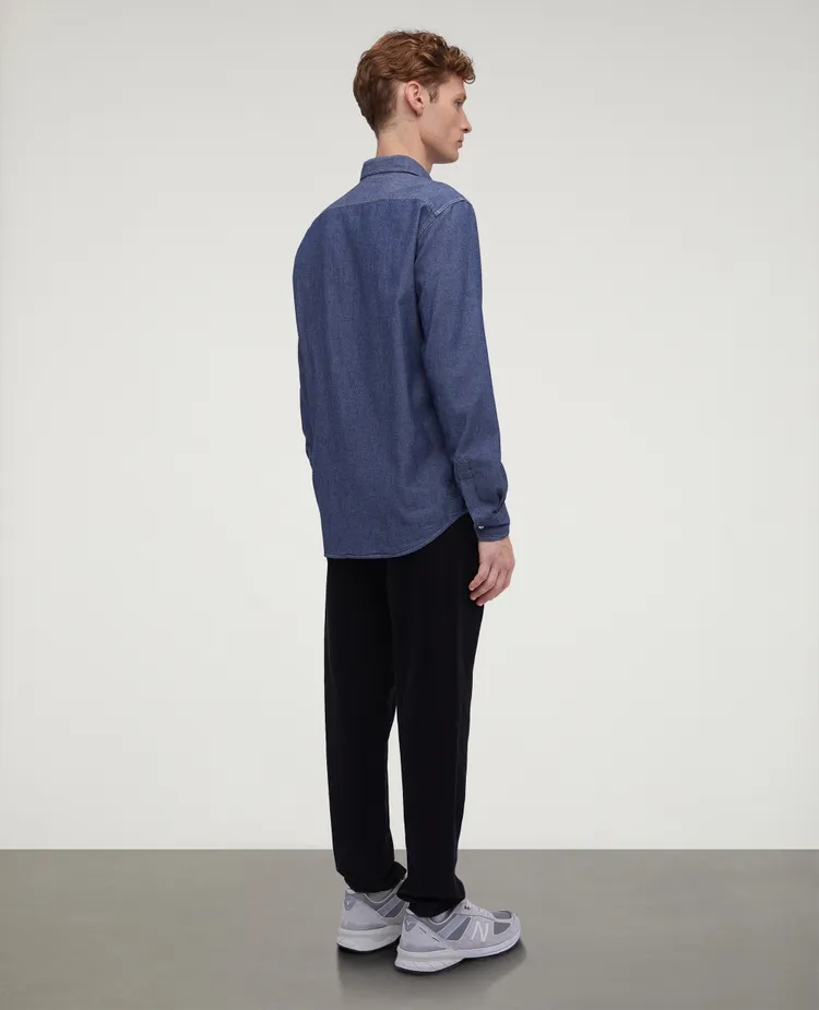 Chest-Pocket Long-Sleeve Shirt