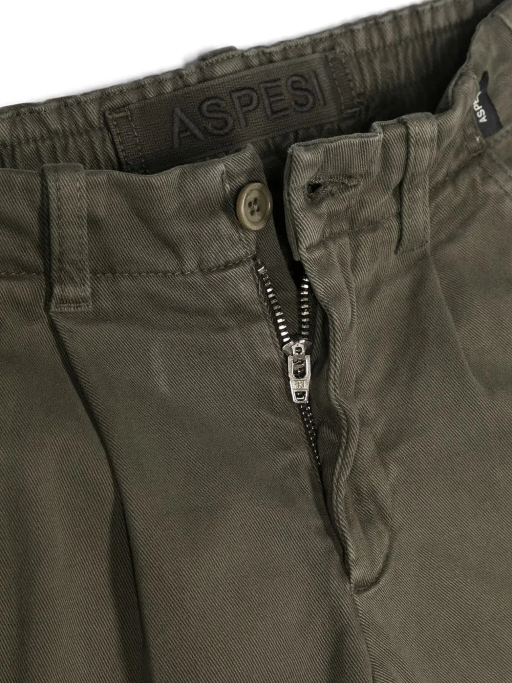 Gabardine Straight Leg Stretched Trousers