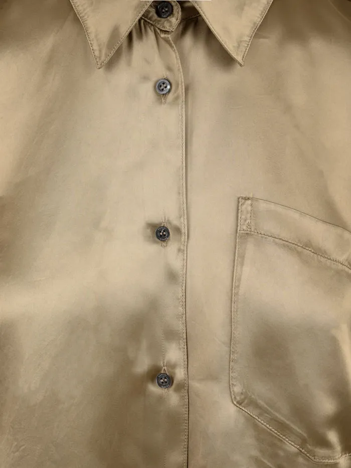 Buttoned Long-Sleeved Shirt