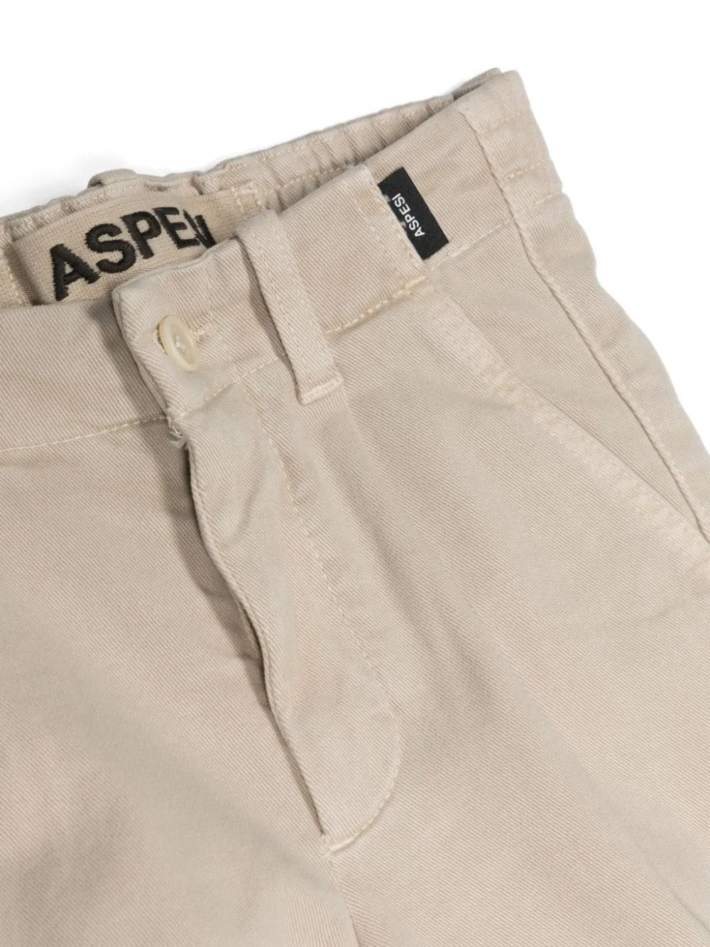 Gabardine Straight Leg Stretched Trousers