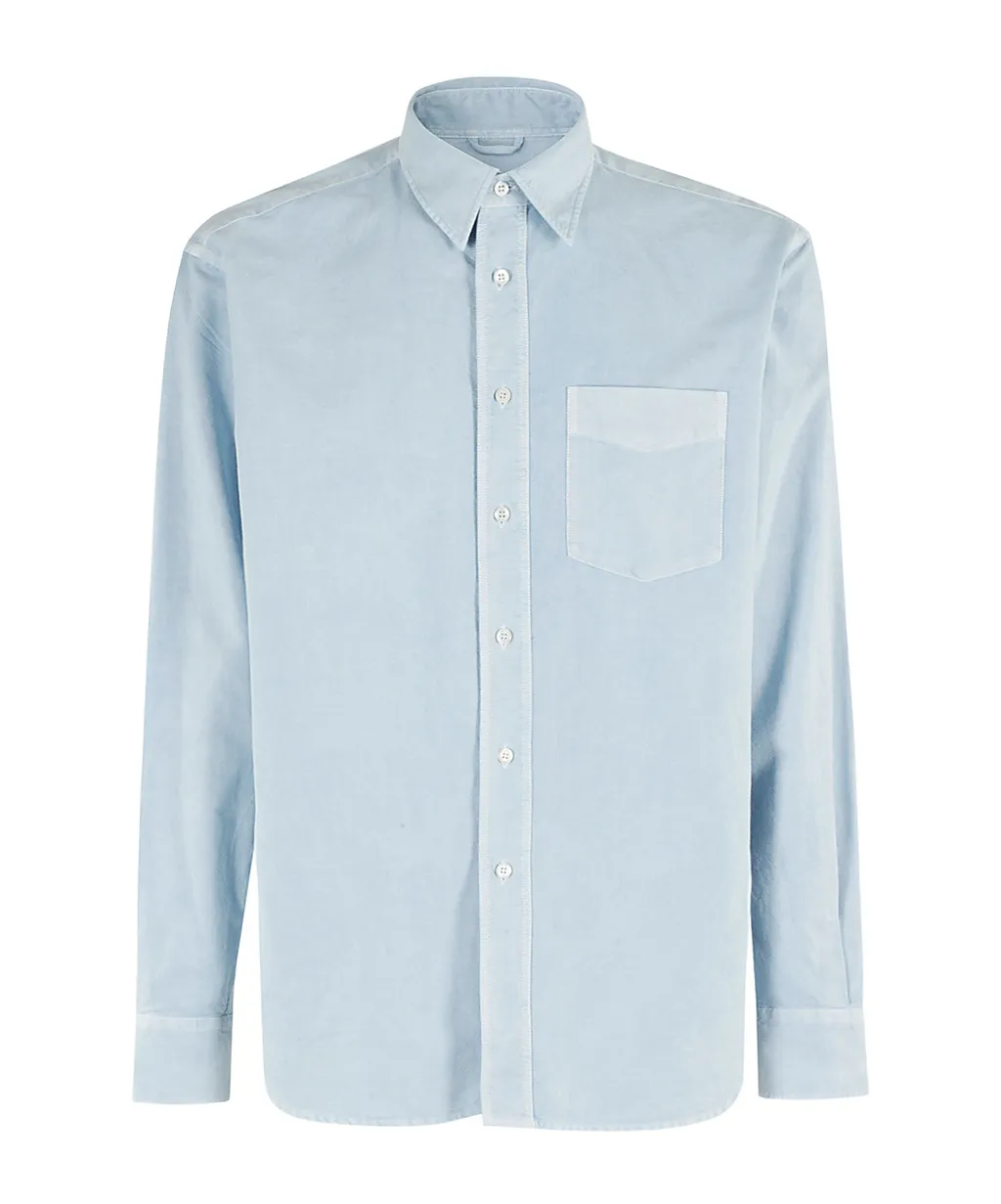Long-Sleeve Cotton Shirt
