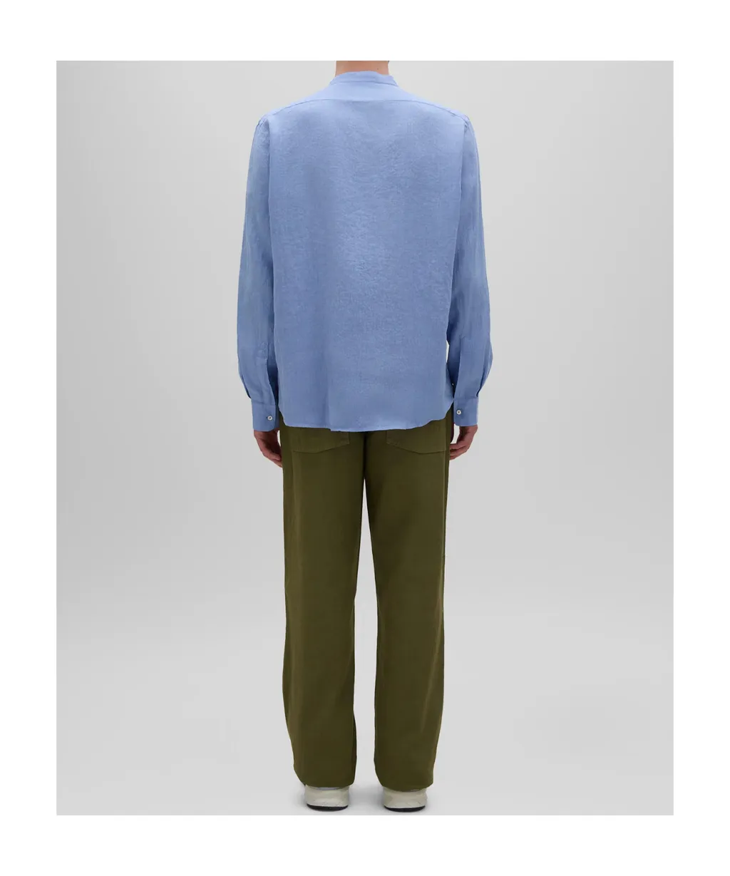 Long-Sleeved Button Shirt