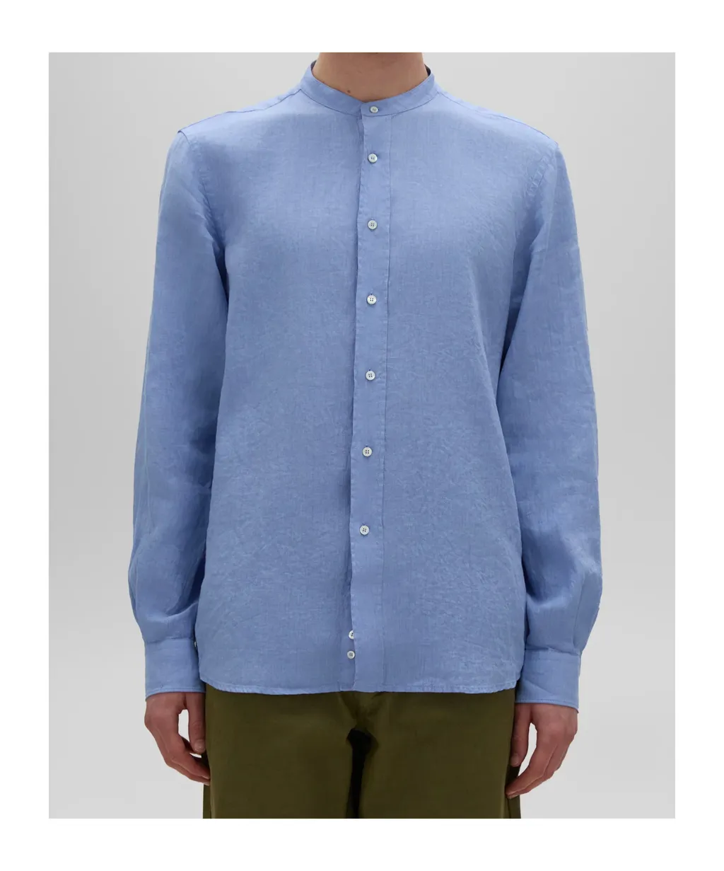 Long-Sleeved Button Shirt