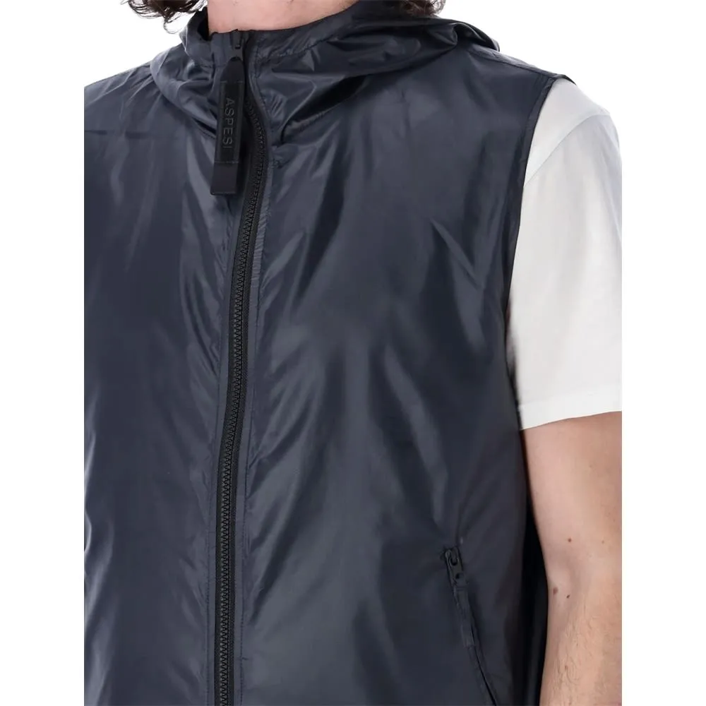 Zip-Up Hooded Gilet