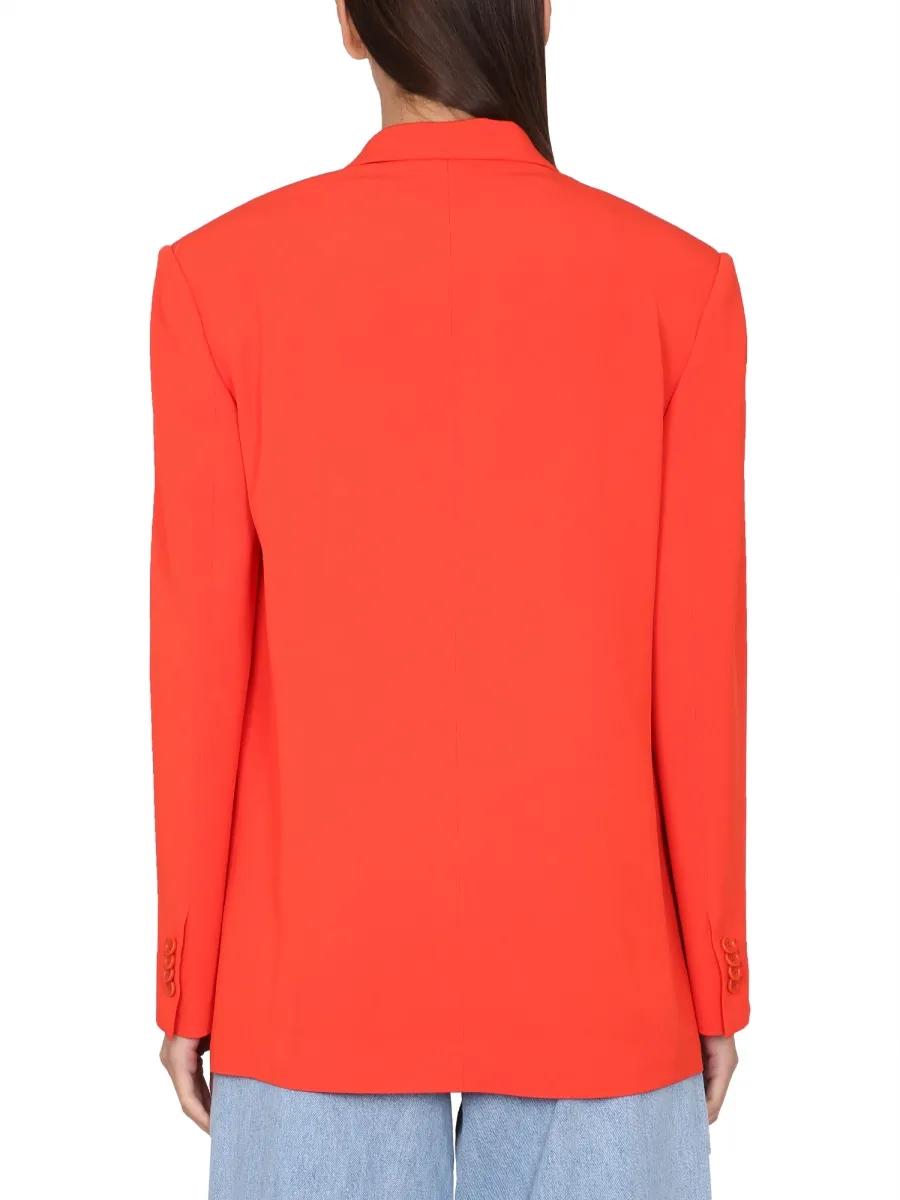 Pocketed Single-Breasted Blazer