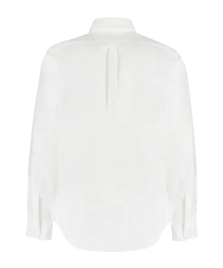 Button-Up Long-Sleeved Shirt