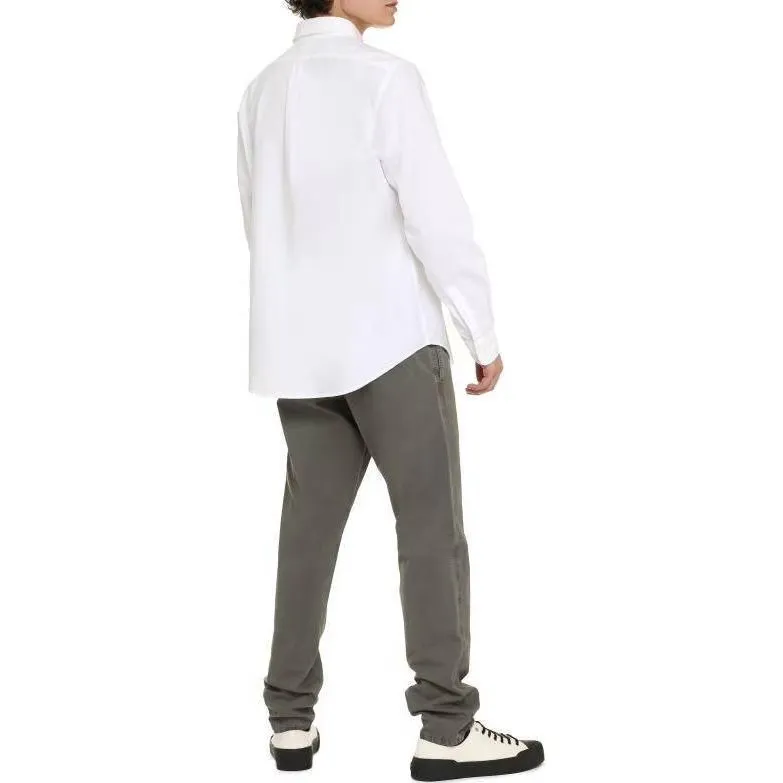 Button-Up Long-Sleeved Shirt