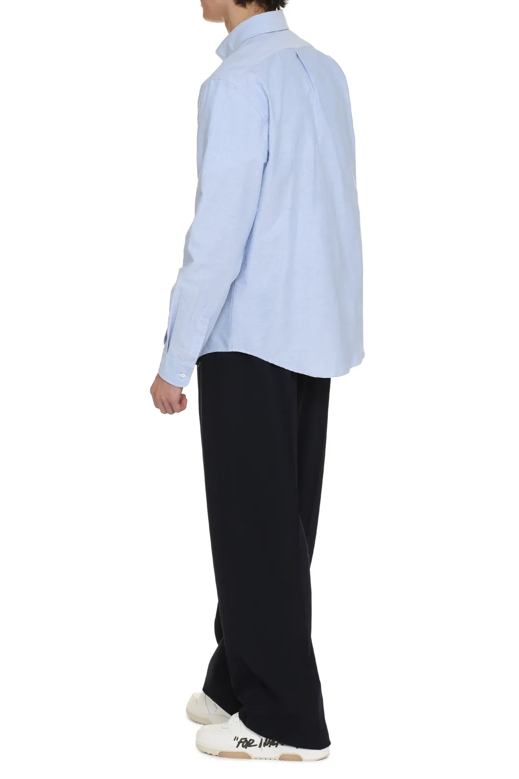 Button-Up Long-Sleeved Shirt