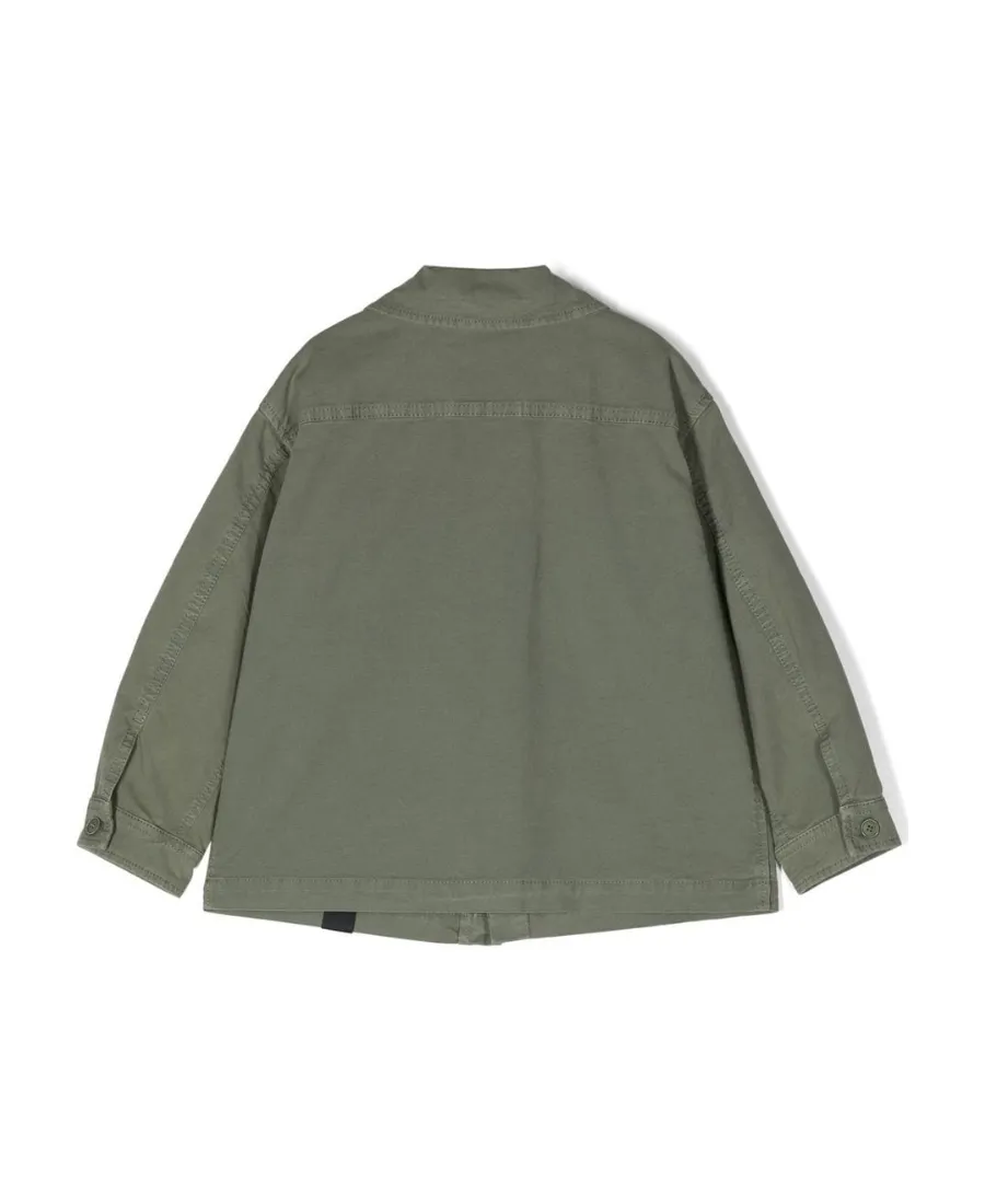 Kids Long-Sleeved Button-Up Shirt