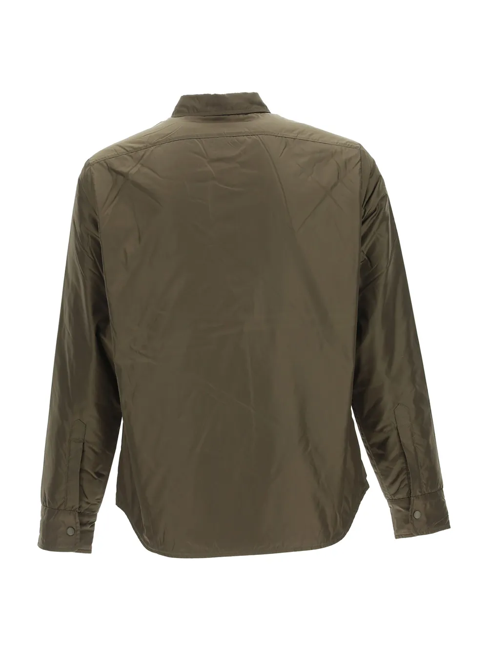 Buttoned Long-Sleeved Overshirt