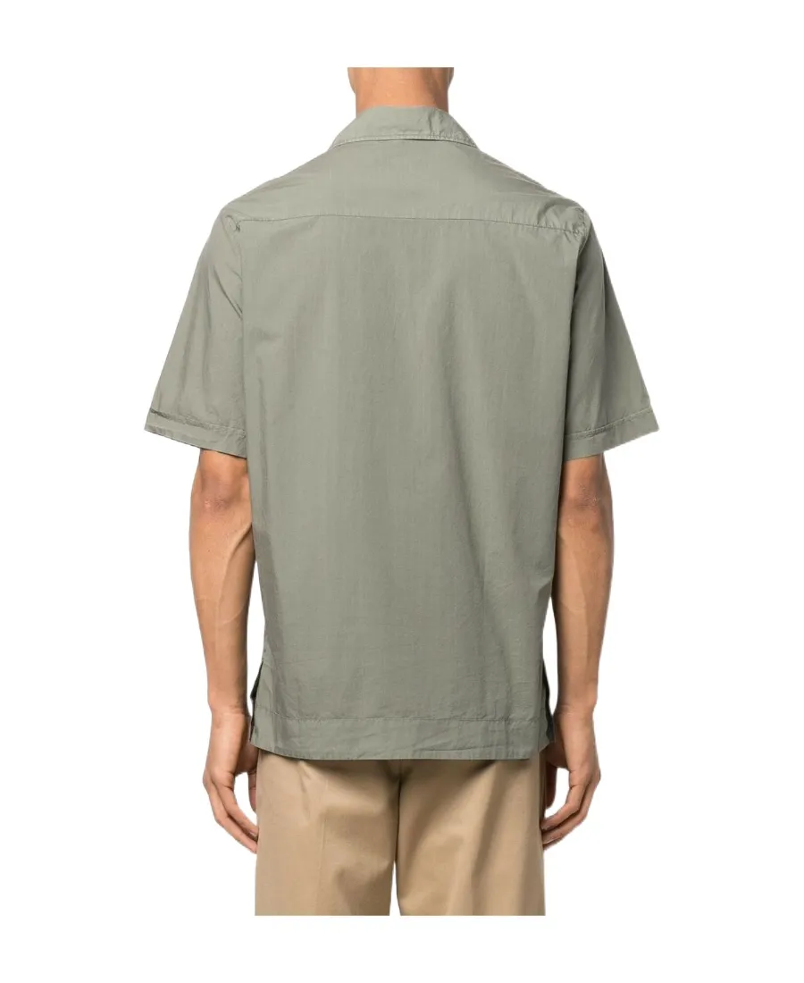 Short-Sleeved Cotton Shirt