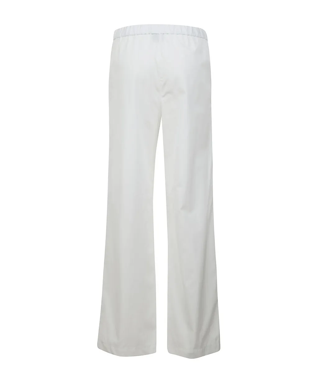 Stretch Waist Plain Trousers