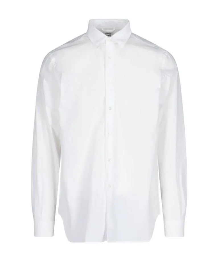 Straight-Point Collared Buttoned Shirt