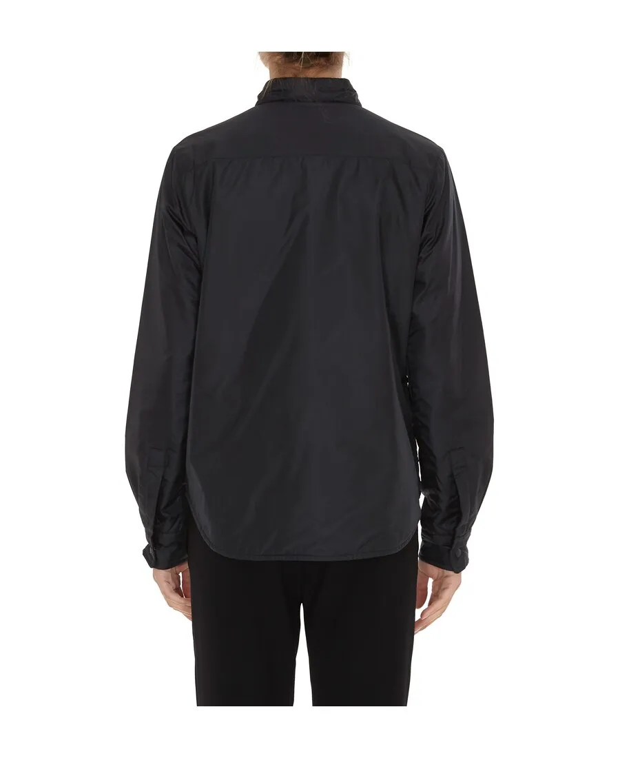Buttoned Padded Shirt Jacket