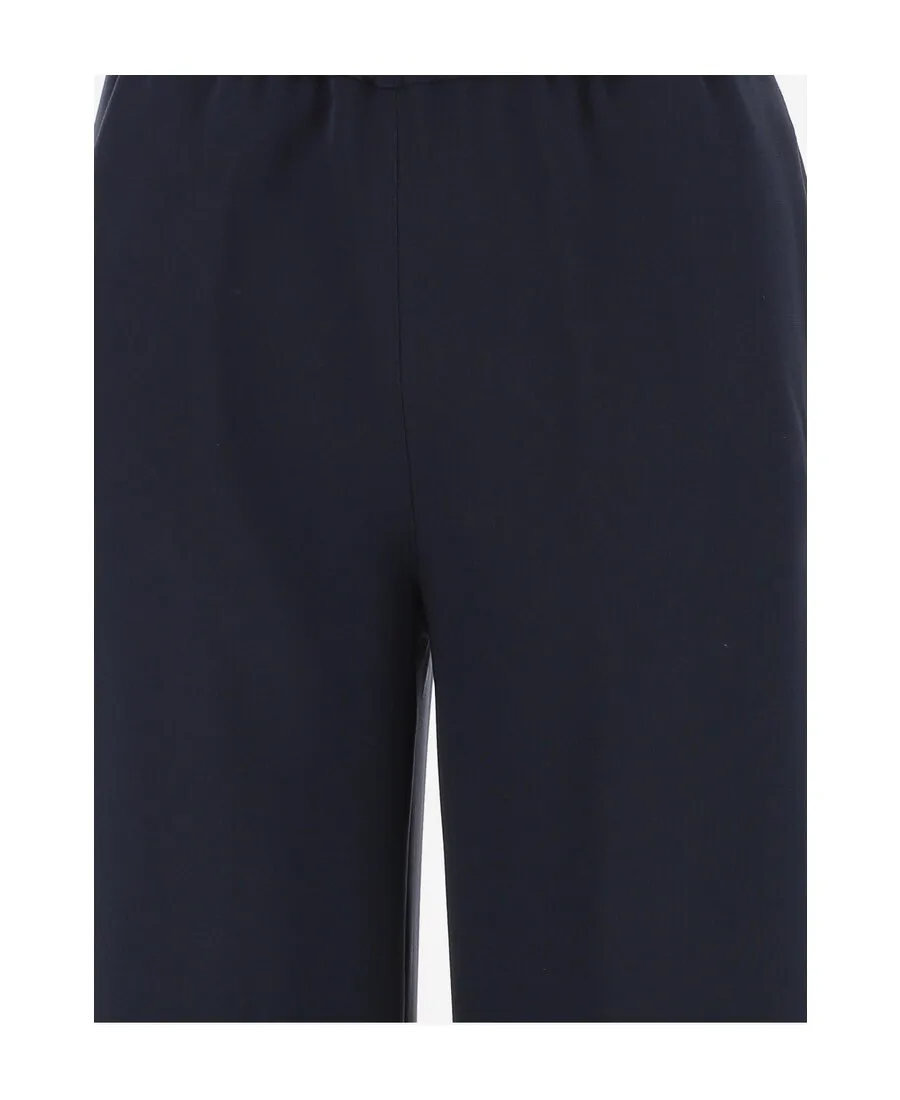 High-Waisted Wide Leg Trousers