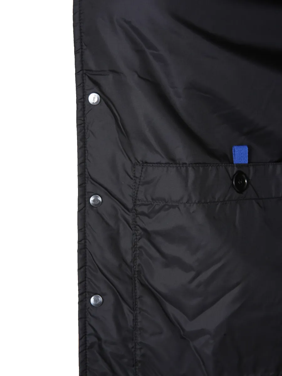 Patch Pocketed Buttoned Overshirt