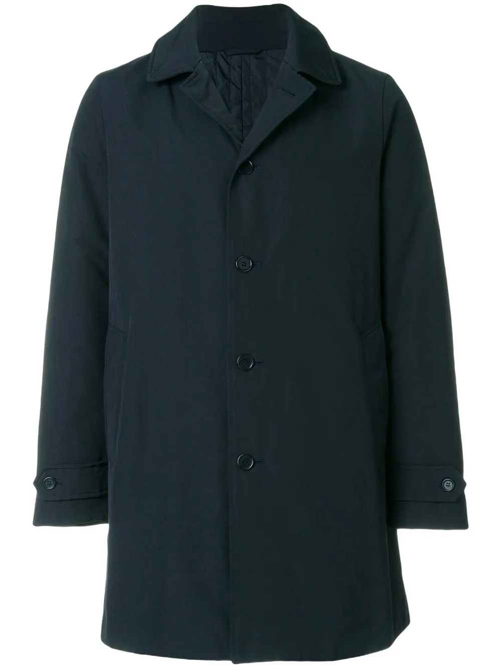 Single-Breasted Tailored Coat