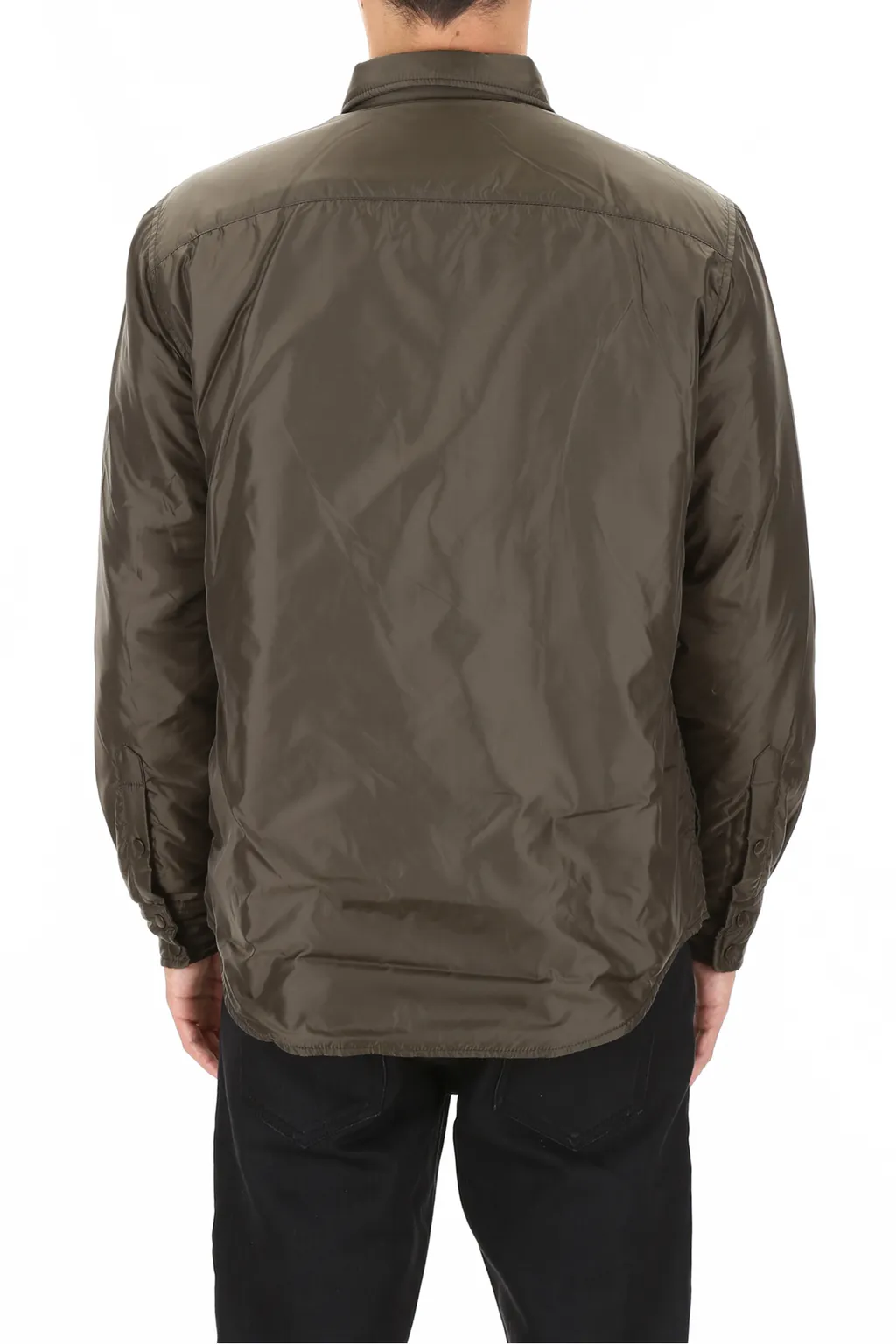 Buttoned Utility Shirt Jacket