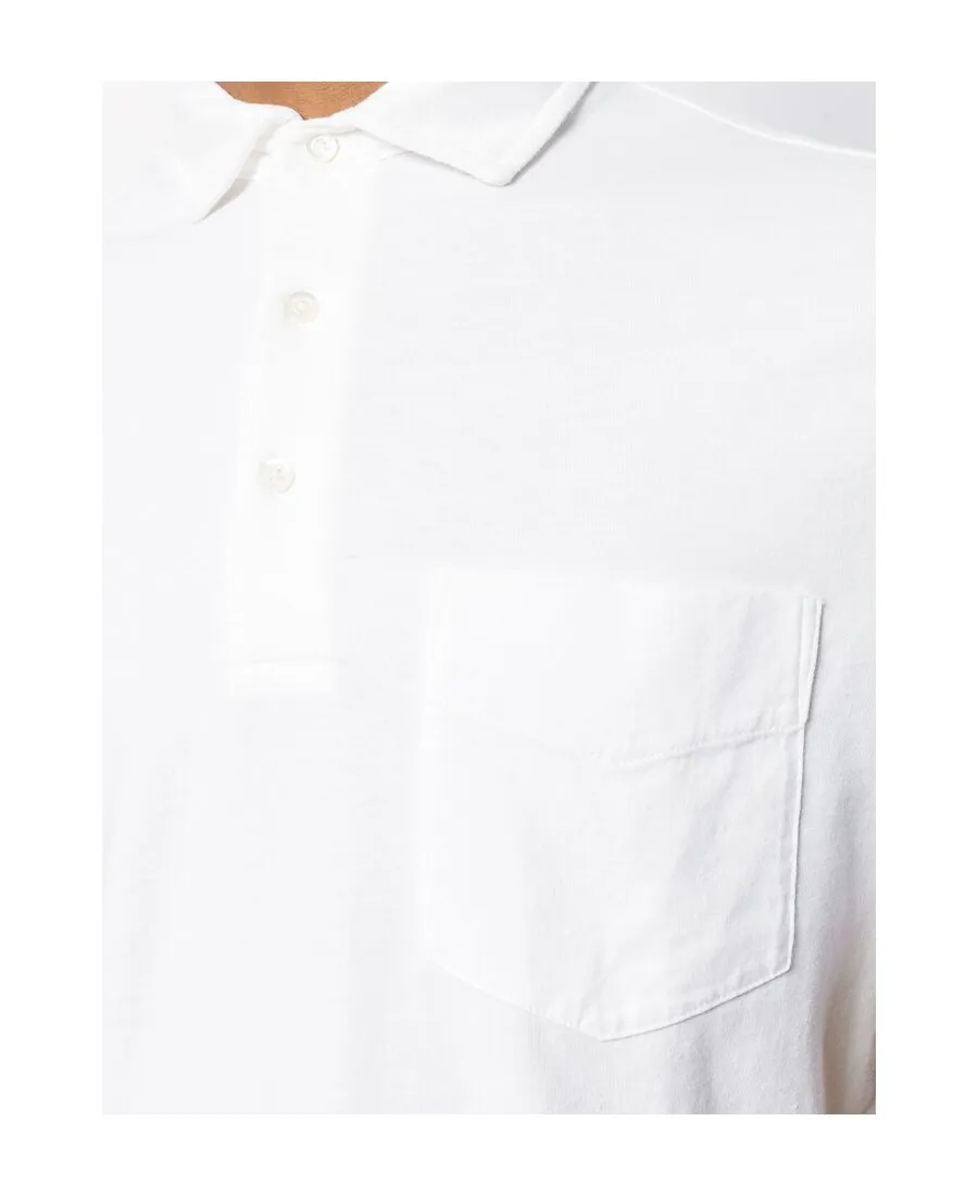 Buttoned Short-Sleeved Polo Shirt