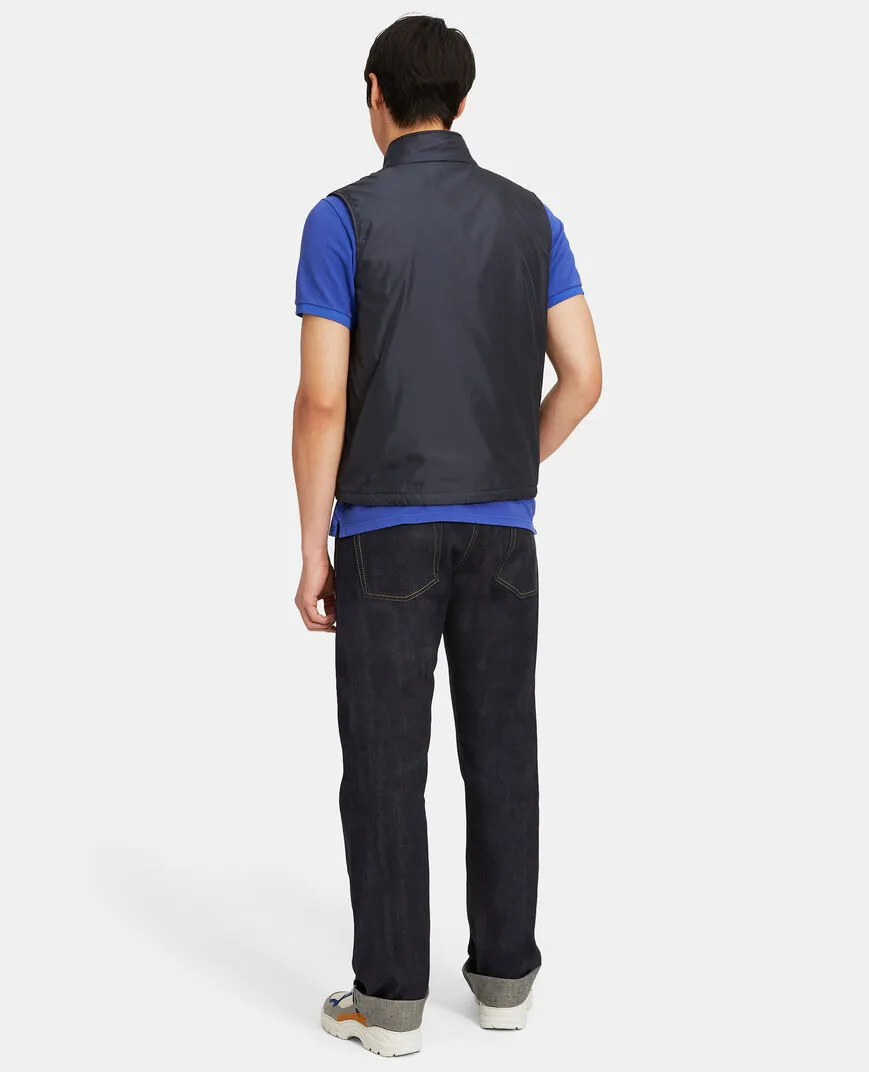 High-Neck Padded Gilet