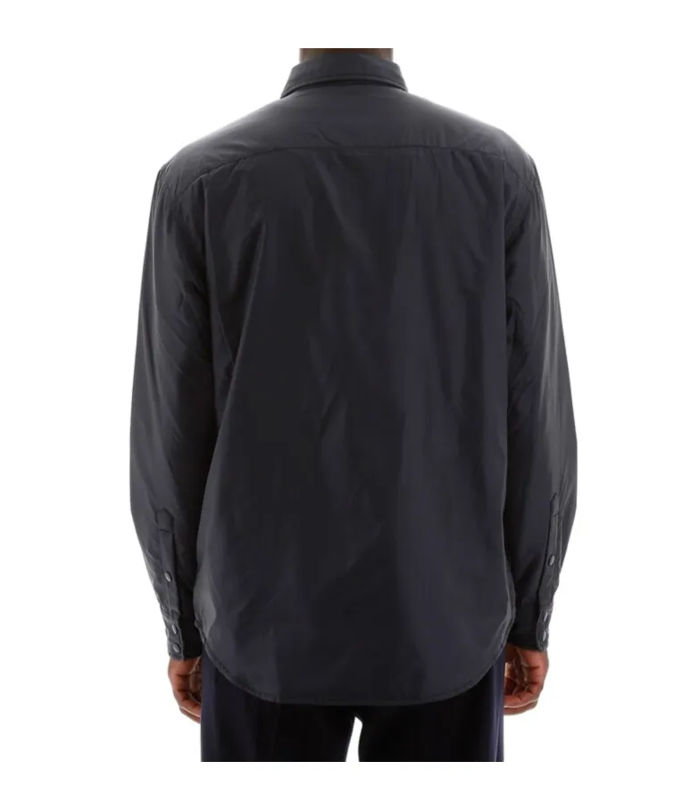 Chest-Pocketed Buttoned Shirt Jacket