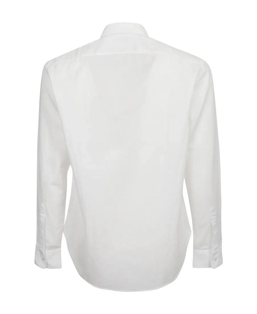 Buttoned Long-Sleeved Shirt