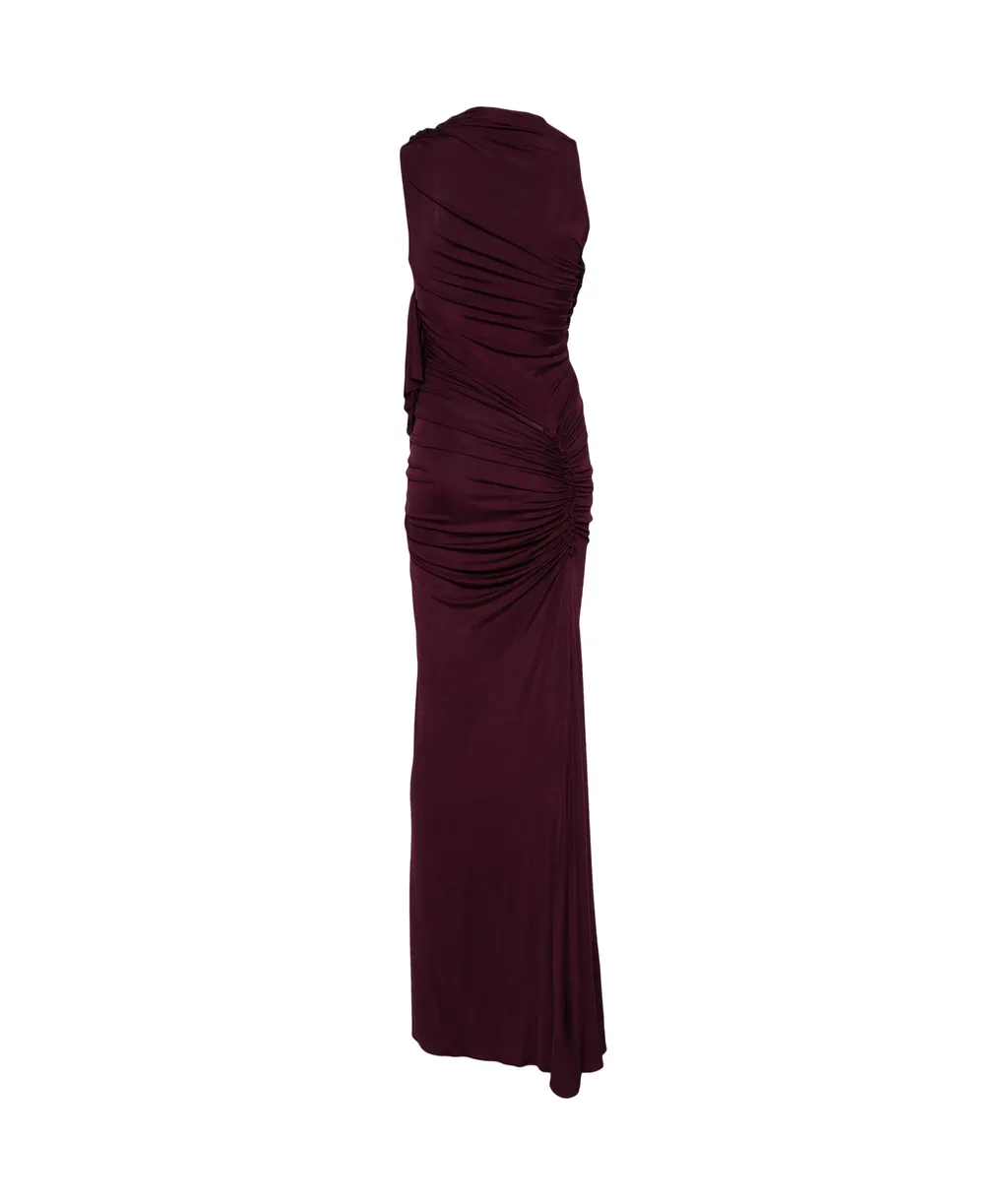 Draped Maxi Dress