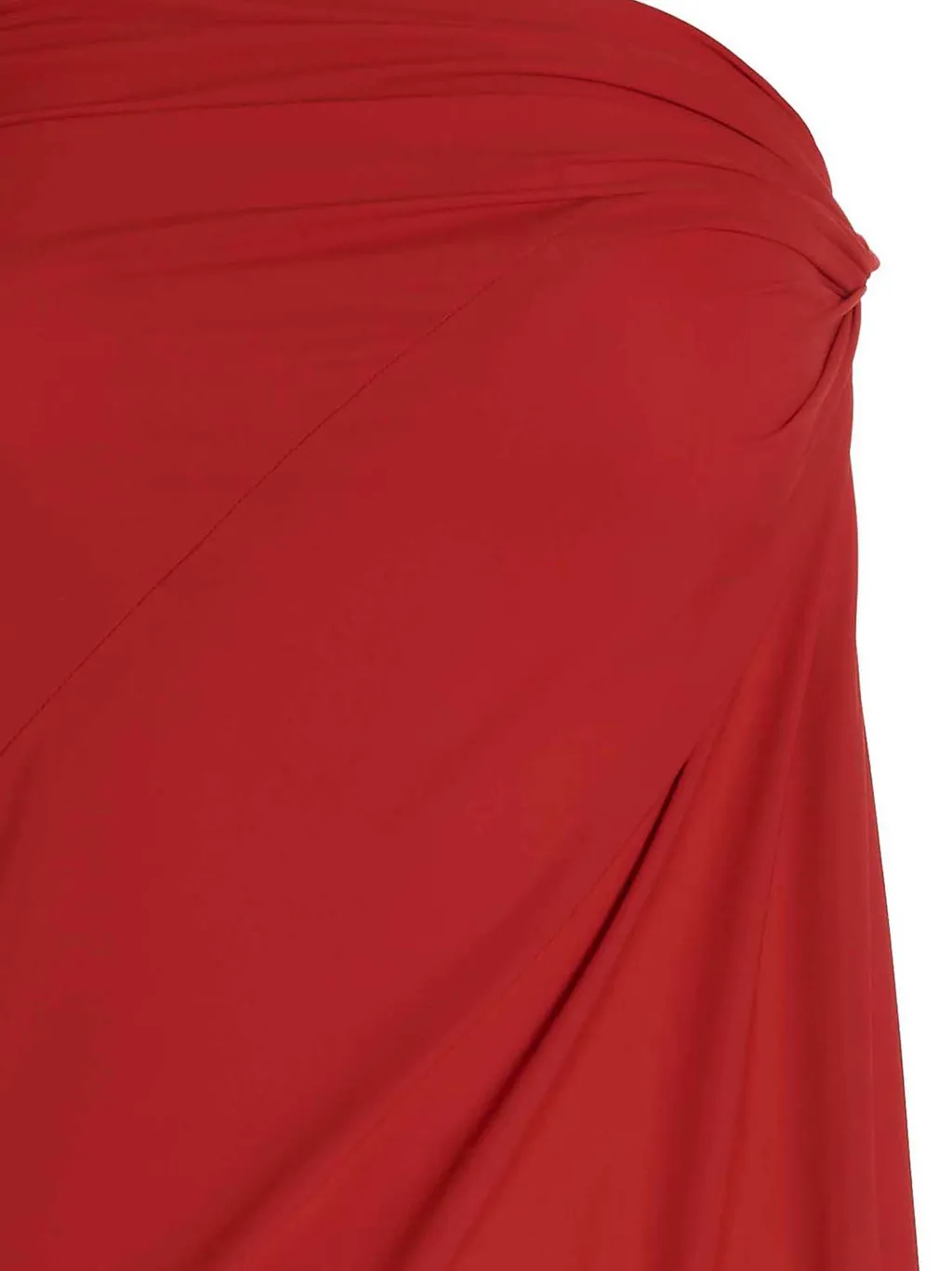 Draped Midi Skirt