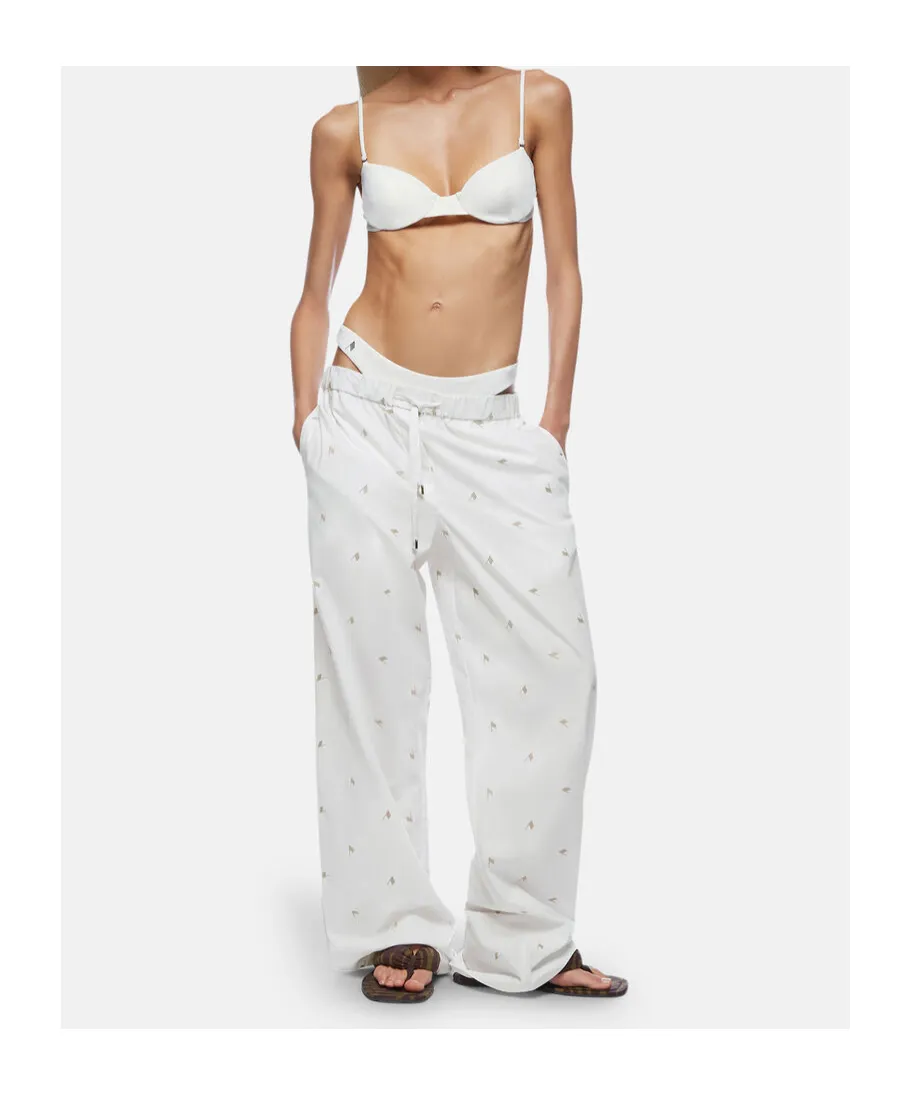 Embroidered Long Pants