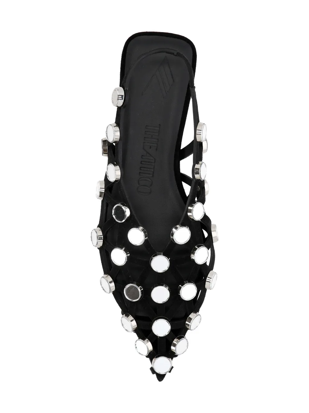 Pointed-Toe Flat Sandals