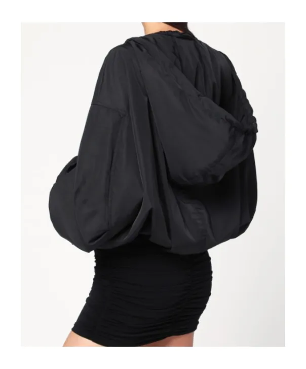 Hooded Bomber Jacket