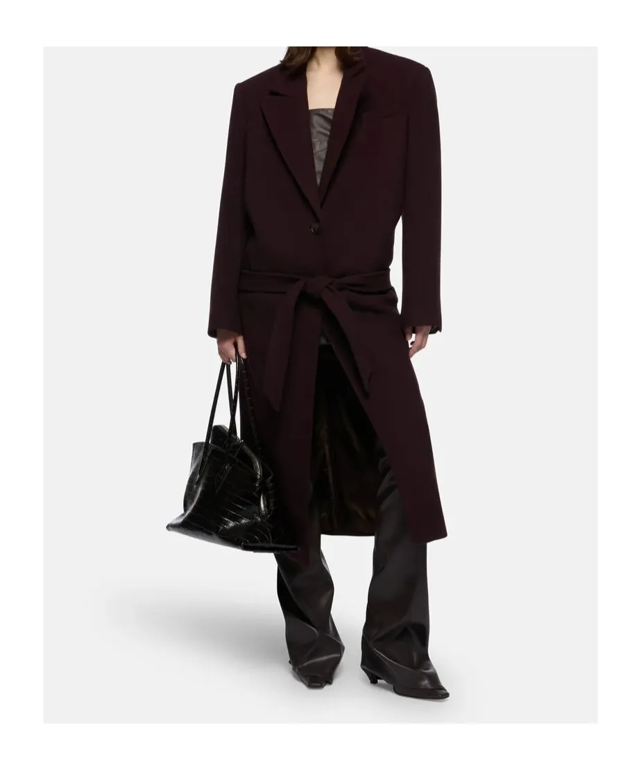 Belted Wool Coat