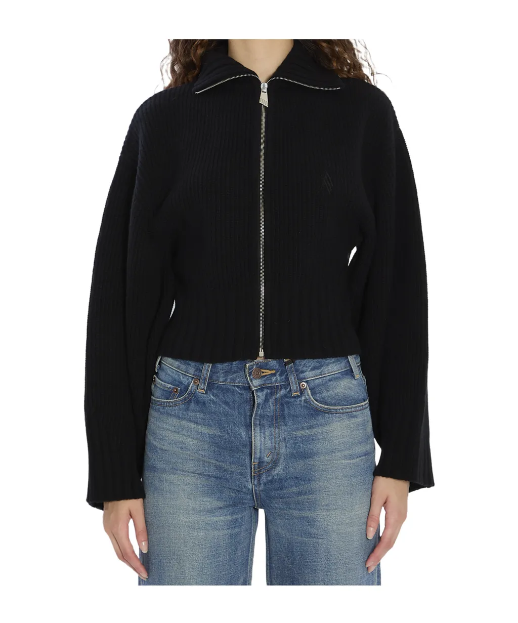 Zip-Up Cardigan