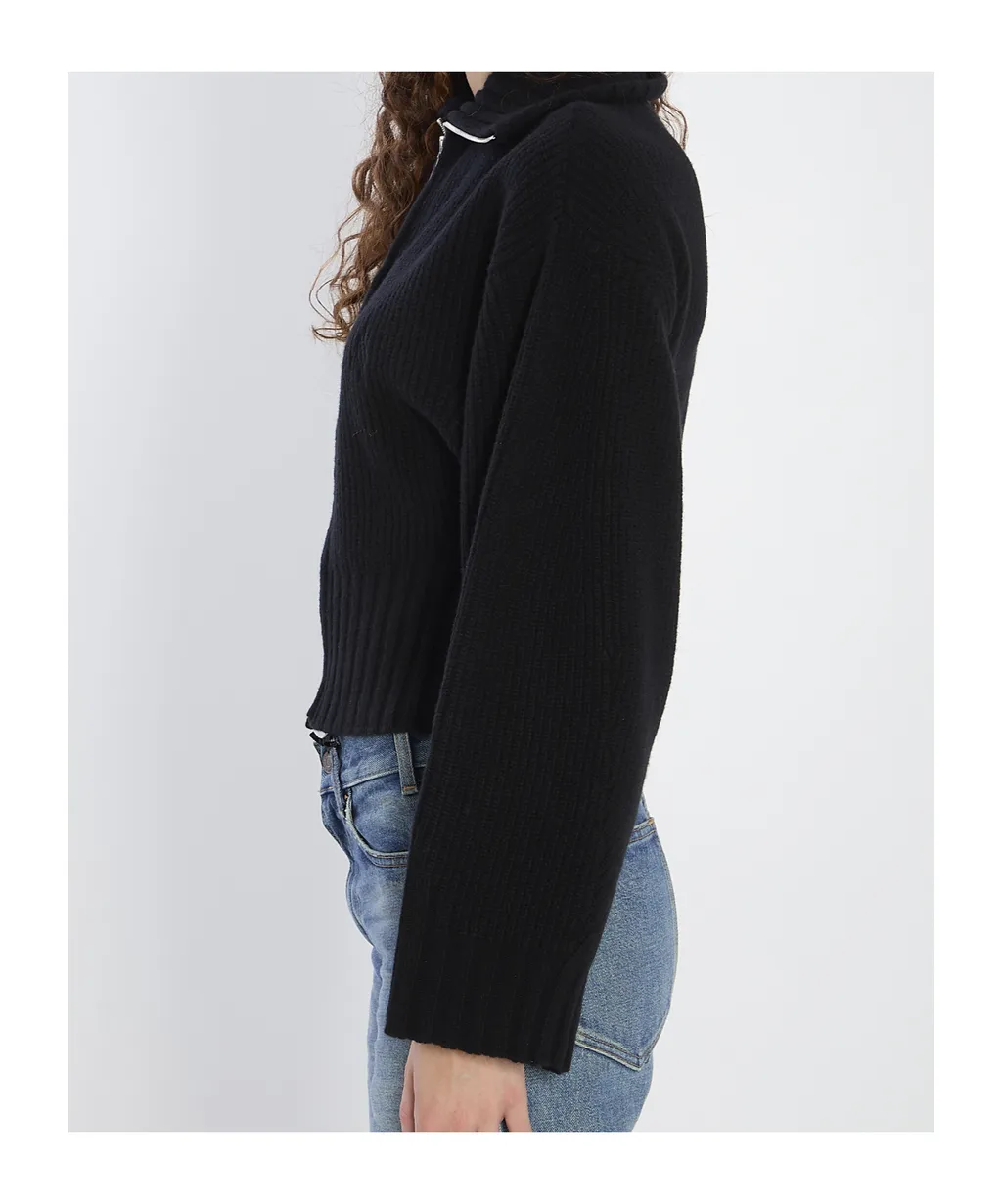 Zip-Up Cardigan