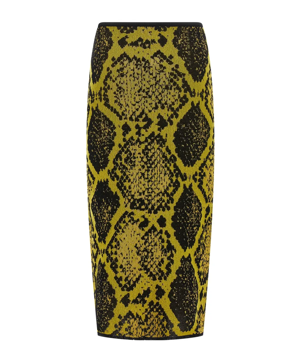 Python Jacquard Skirt