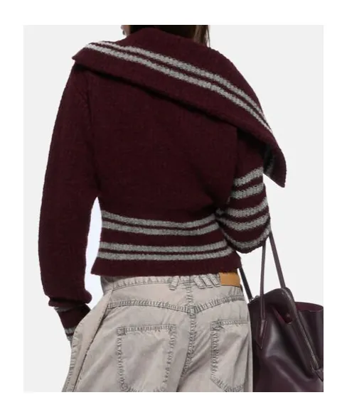 Cropped Zip-Up Cardigan