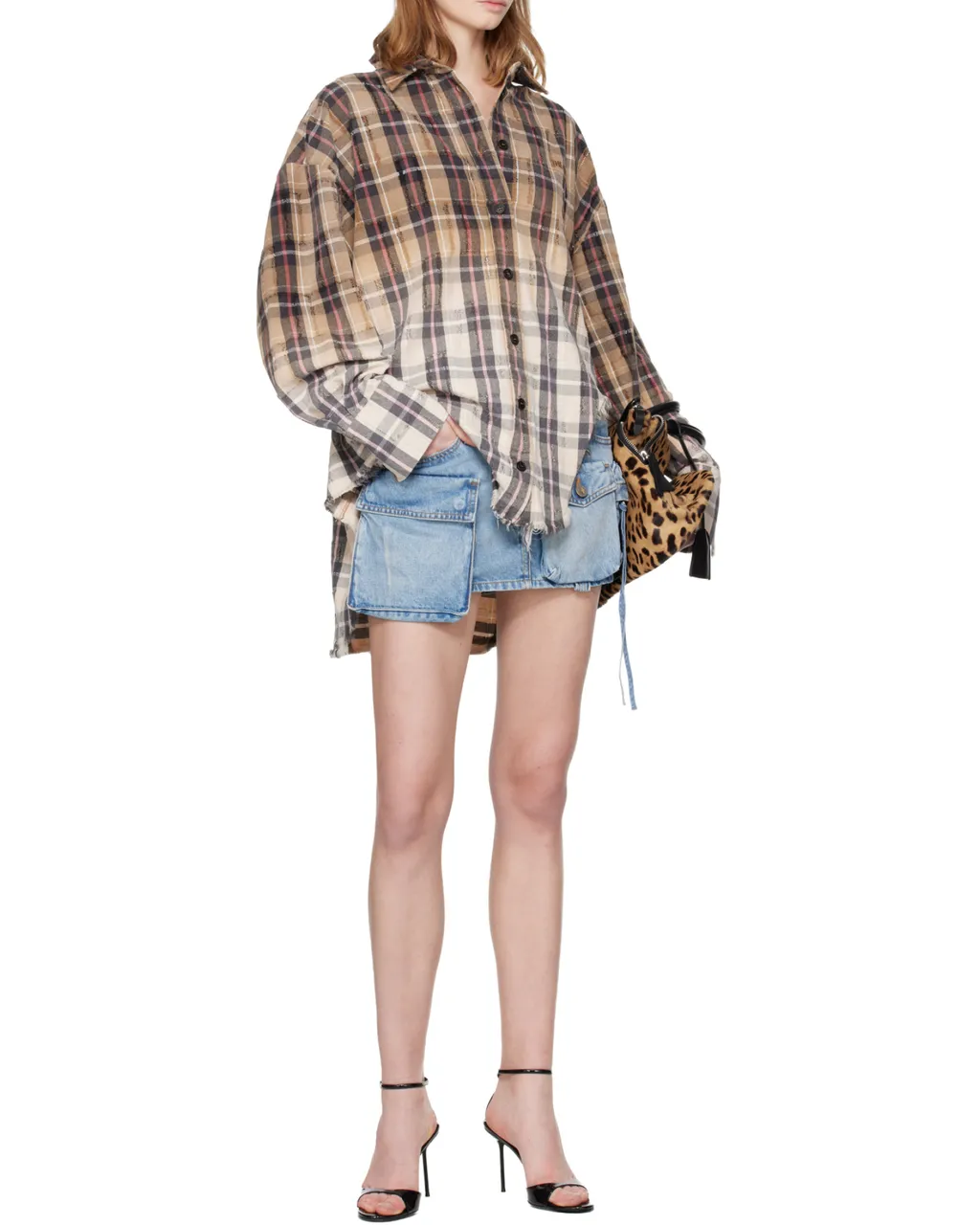 Mini Denim Skirt