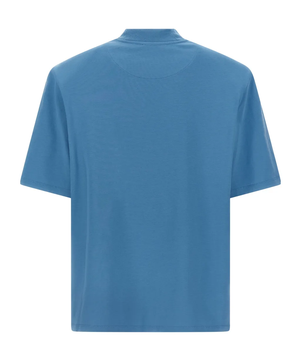 Embroidered Crew-Neck T-Shirt