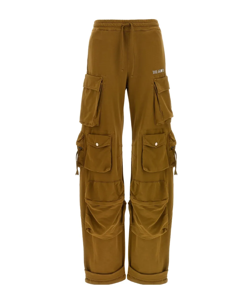 Fern Logo-Detail Cargo Trousers