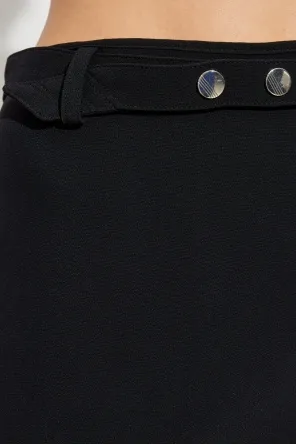 Belted Mini Skirt