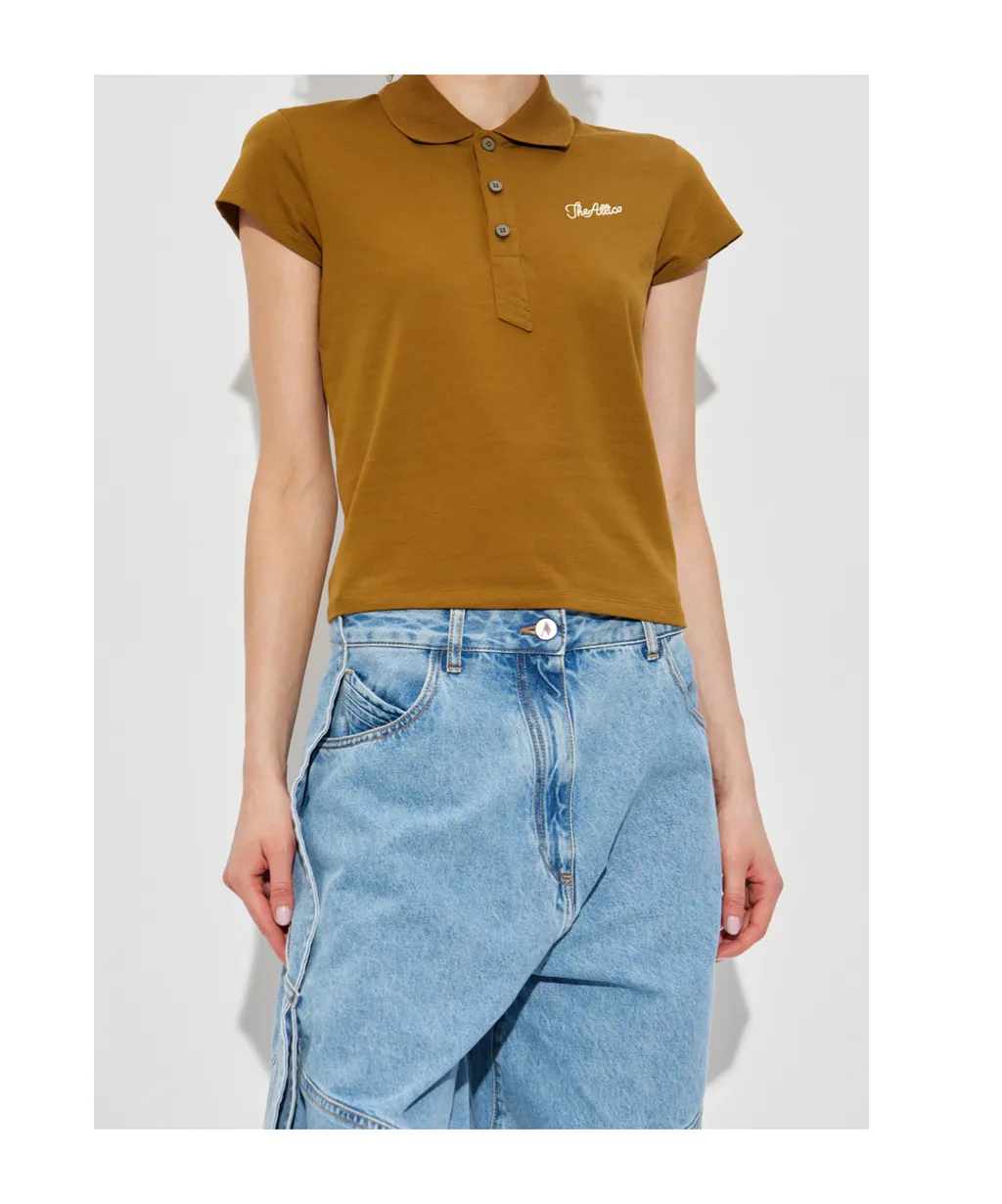 Logo Embroidered T-Shirt