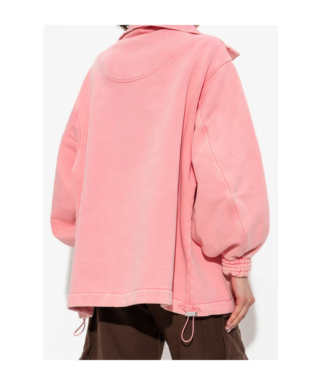 Zipped Neck Sweater