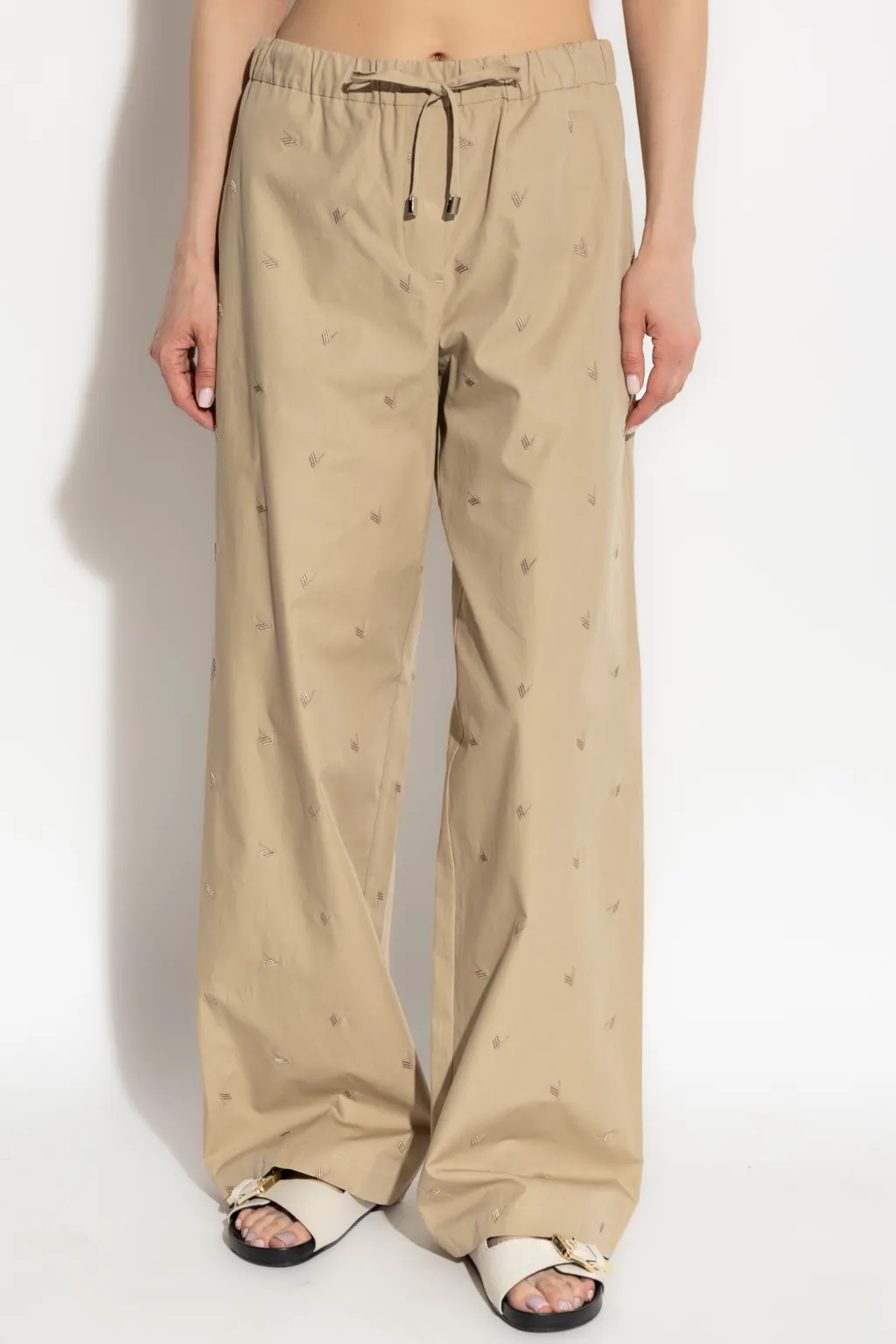 Embroidered Long Pants