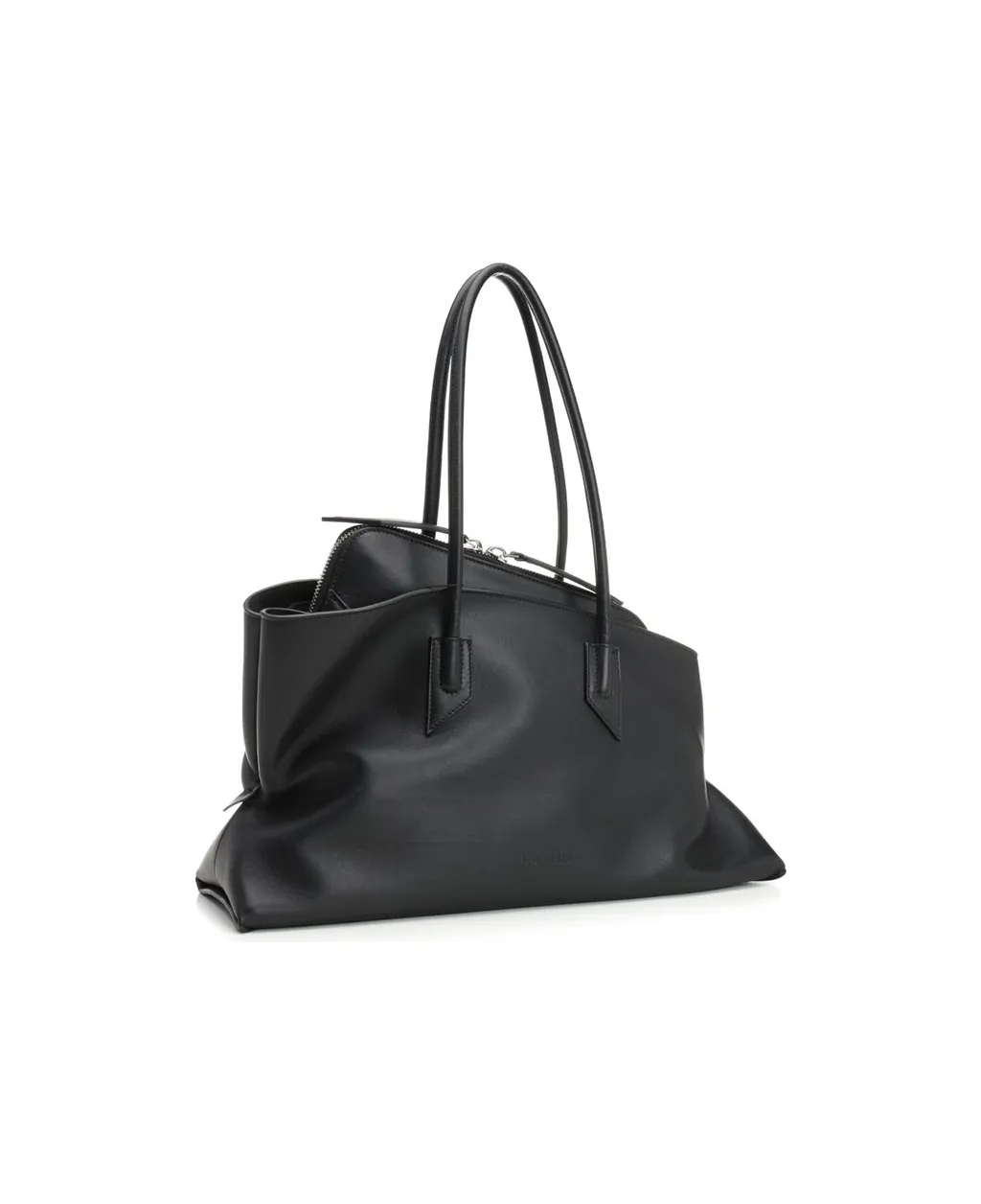 Double Zipper Shoulder Bag