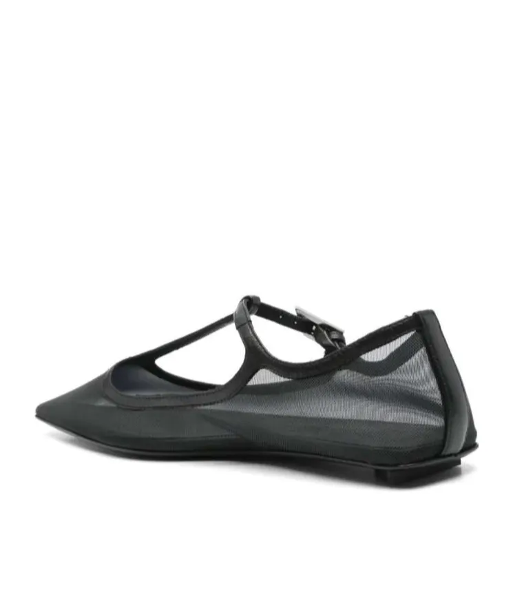 Square Toe Flats