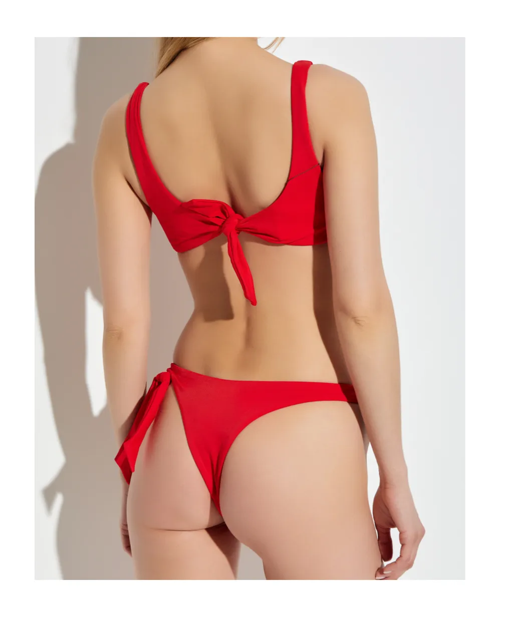Logo Printed Bikini