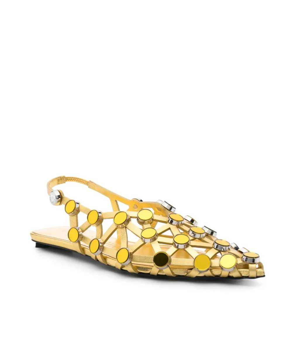 Slingback Flat Sandals